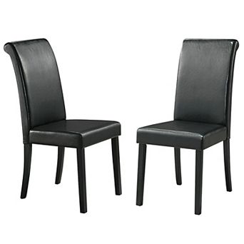 HomeVance 2 pc Jansen Parson Chair Set
