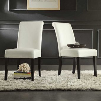 HomeVance 2 pc Jansen Parson Chair Set