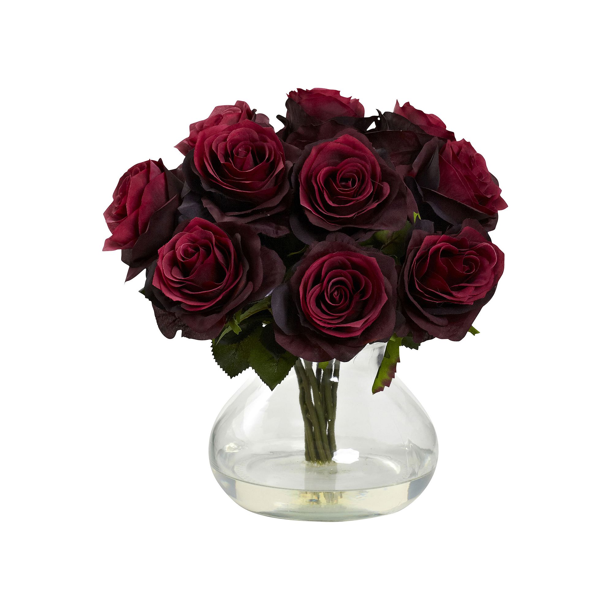 nearly natural Rose Floral Arrangement, Red