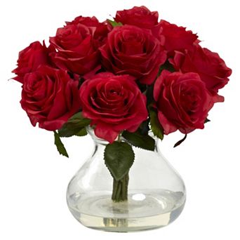 nearly natural Rose Floral Arrangement