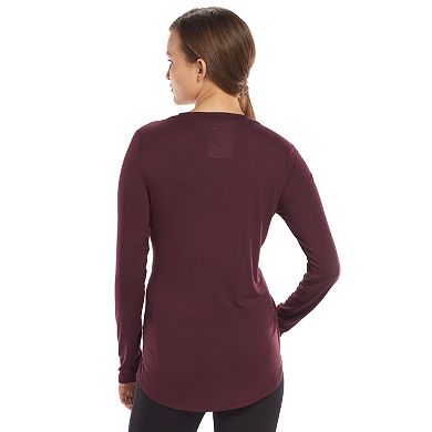 Apt. 9® Print Mixed-Media Tee - Women's
