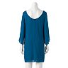 AB Studio Chiffon Necklace Shift Dress - Women's