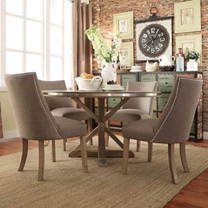 HomeVance Lorado 5-piece Round Dining Set