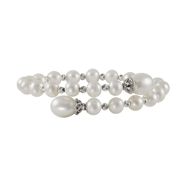 PearLustre by Imperial Sterling Silver Freshwater Cultured Pearl Bead ...