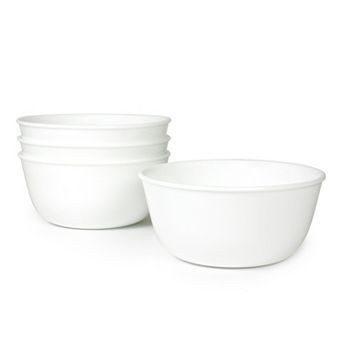 Corelle Shimmering White 4 pc Bowl Set