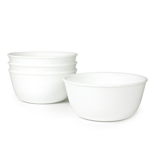 MilkGlass™ Bright White 4-piece Bowl Set