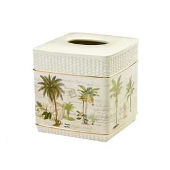 Avanti Colony Palm Tissue Box Cover