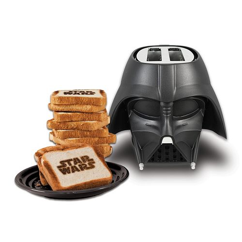 Pangea Star Wars 2-Slice Darth Vader Toaster