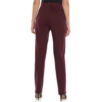 Croft & Barrow® Seam-Front Pull-On Pants - Women's