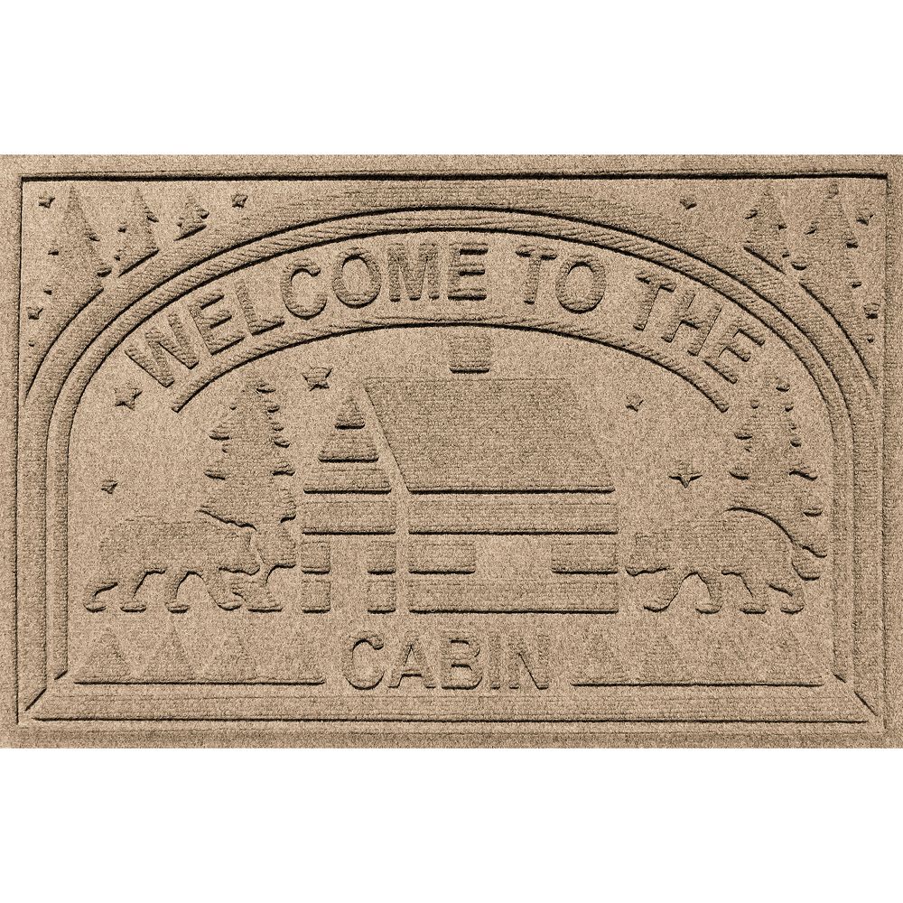 Dirtstopper Plus Welcome To The Cabin Doormat 23 X 35