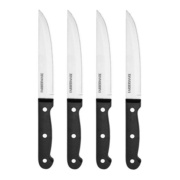 Farberware® 4-pc. Steak Knife Set - Black