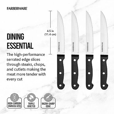 Farberware 4-pc. Steak Knife Set