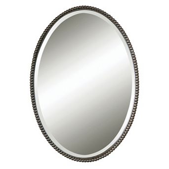 Uttermost Sherise Beaded Beveled Wall Mirror