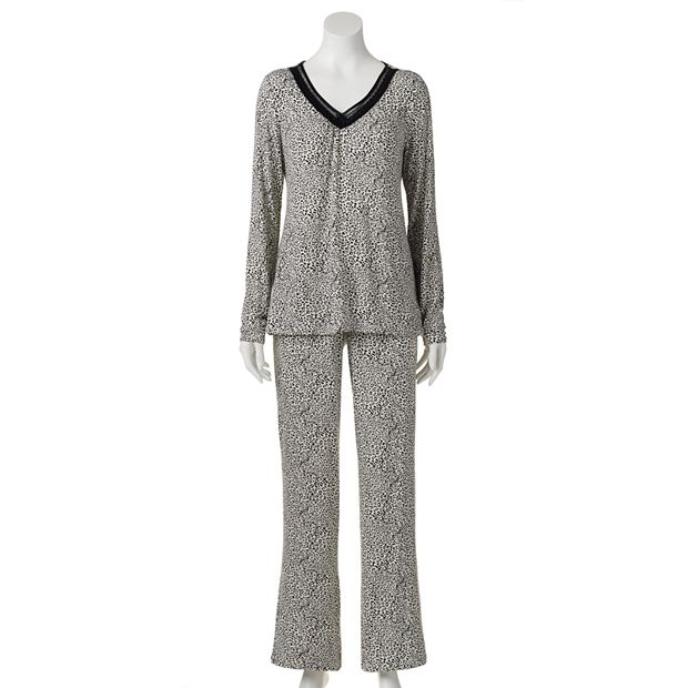 Women's Apt. 9® Pajamas: Printed Pajama Set