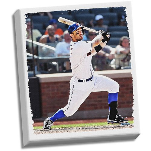 Steiner Sports New York Mets David Wright 32 x 40 Stretched Canvas