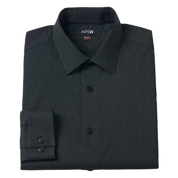 Kohls black store dress shirt