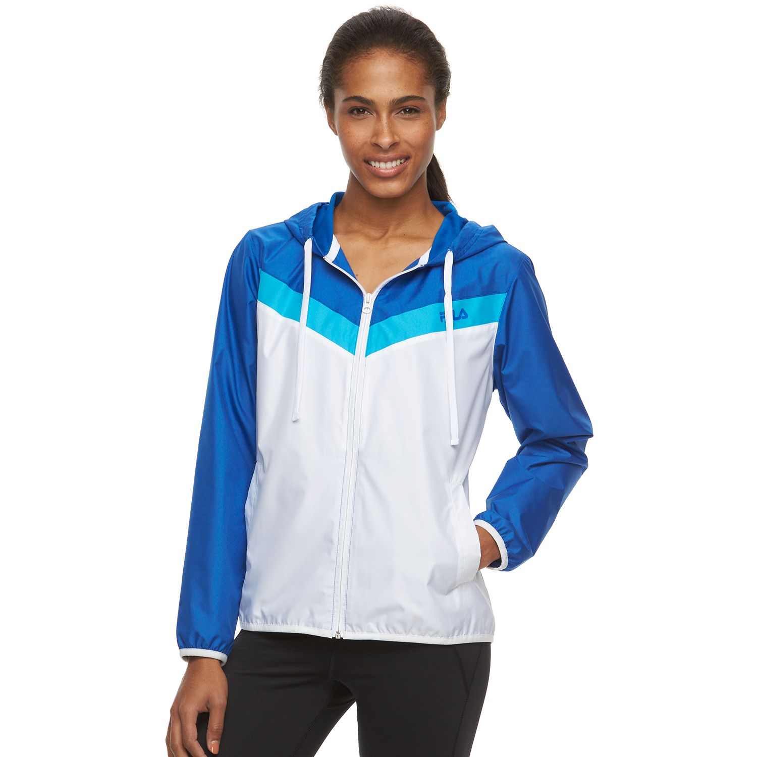 fila tri colour hoodie