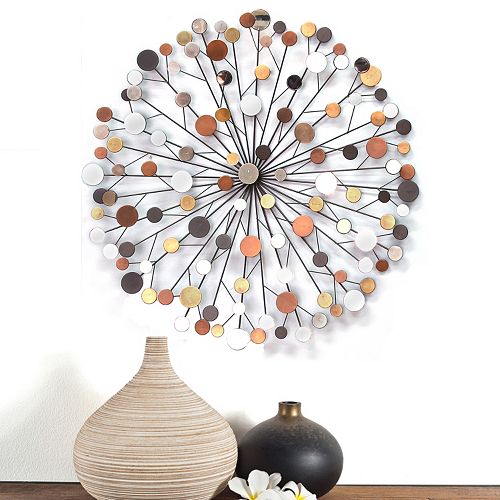 Stratton Home Decor Metallic Burst Wall Decor