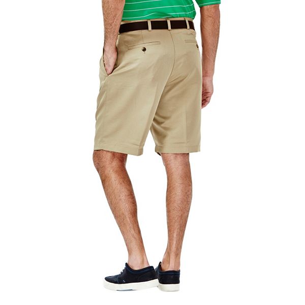 Men's Haggar Cool 18 Pleated Microfiber Shorts