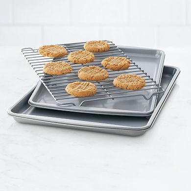 Food Network™ 3-pc. Nonstick Cookie Sheet Set with Cooling Rack