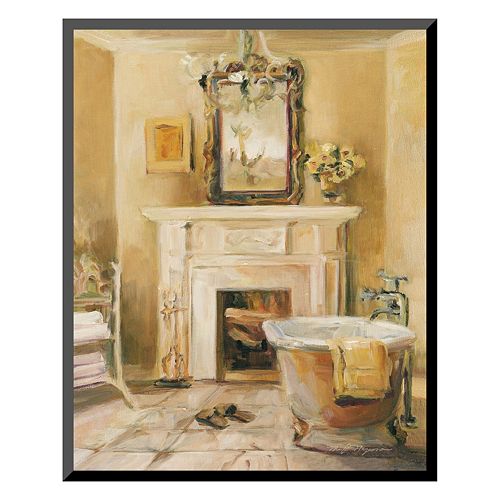 Art.com French Bath IV Wall Art