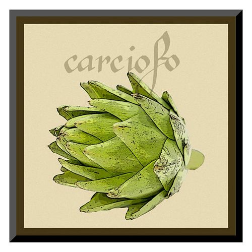 Art.com Italian Vegetable VIII Wall Art