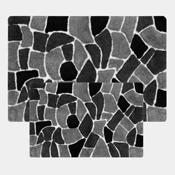 Chesapeake Boulder 2 pc Bath Rug Set