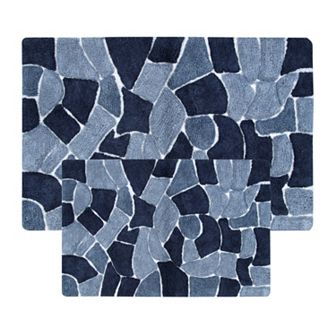 Chesapeake Boulder 2 pc Bath Rug Set
