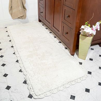 Chesapeake Crochet Reversible Bath Rug Runner - 22'' x 60''