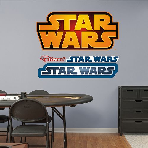 Star Wars Logo Wall Graphic by Fathead