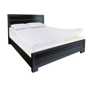 ComforPedic Beautyrest 4 1\/2-in. Dual-Layer Memory Foam Mattress Topper