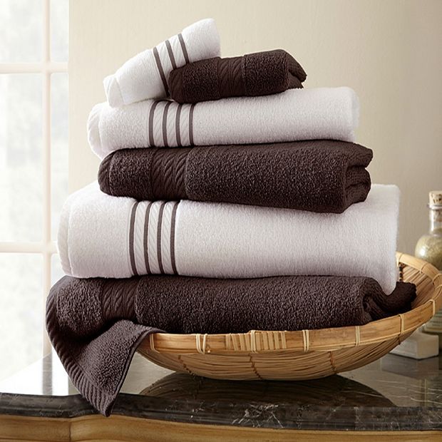 Dropship Super Soft Cotton Quick Dry Bath Towel 6 Piece Set to Sell Online  at a Lower Price