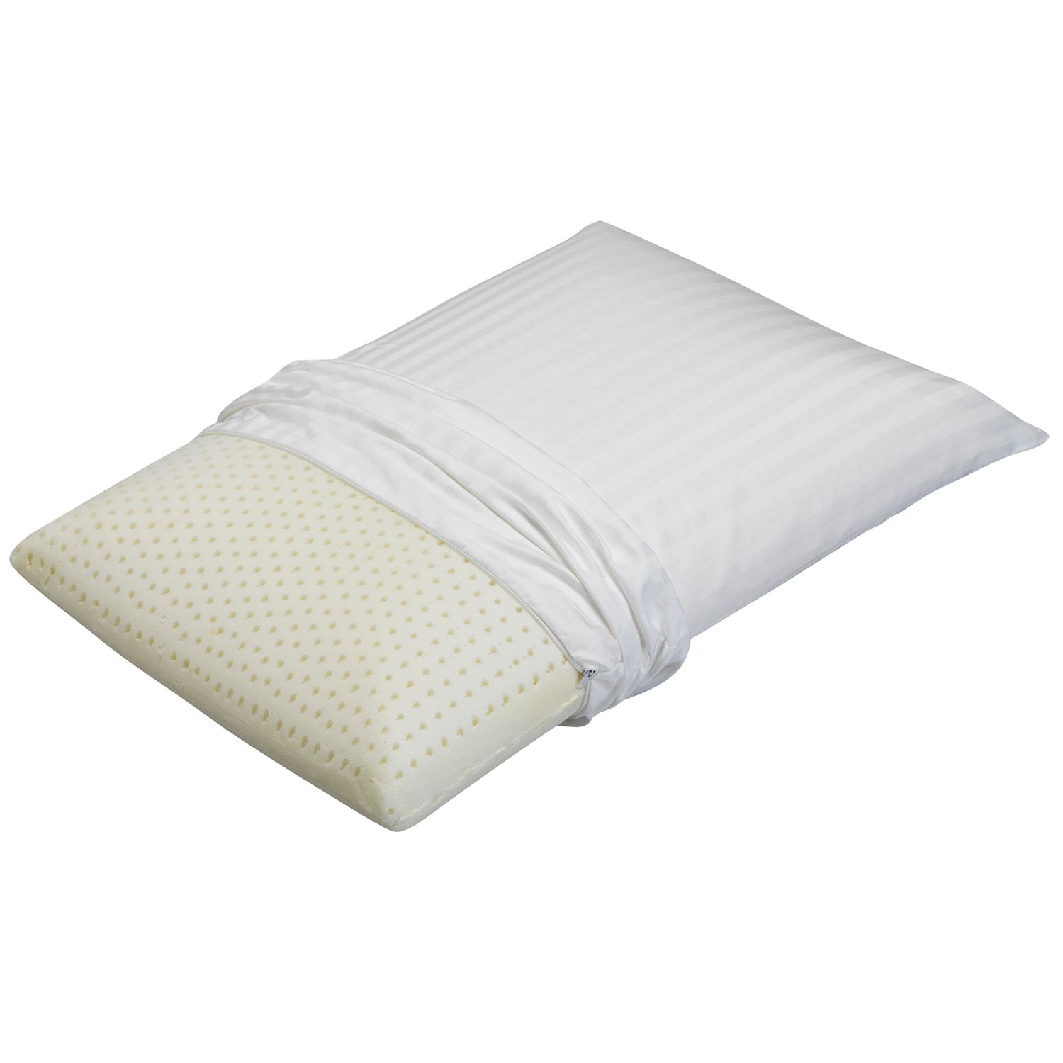 beautyrest extra firm latex foam pillow