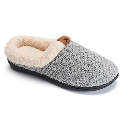 grey clog slippers