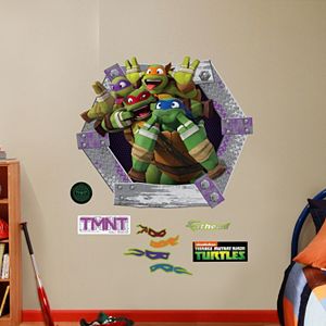 Teenage Mutant Ninja Turtles Goofy Faces Collection Wall Decals by Fathead