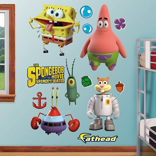 SpongeBob SquarePants Out of Water Collection Wall Decals by Fathead