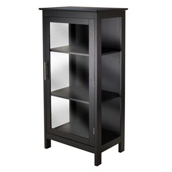 Winsome Poppy 3-Shelf Display Cabinet
