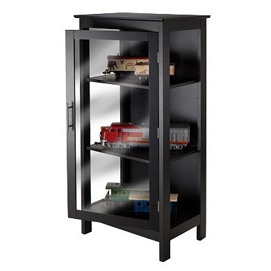 Winsome Poppy 3-Shelf Display Cabinet