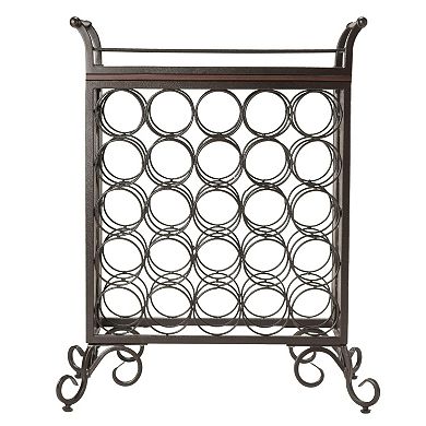 Winsome Silvano 25-Bottle Wine Rack