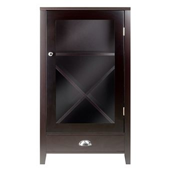 Winsome Bordeaux 24-Bottle Wine Cabinet