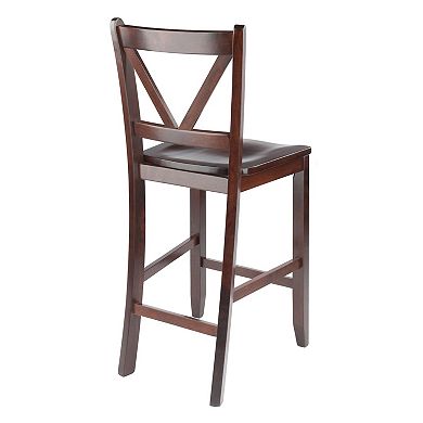 Winsome 2-piece Victor Counter Stool Set