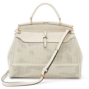Mellow World Giselle Perforated Convertible Satchel