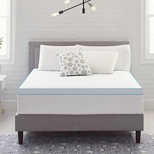 Dream Therapy Microfiber Memory Foam Mattress Topper Cover