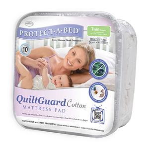 Protect-A-Bed QuiltGuard Cotton Mattress Pad