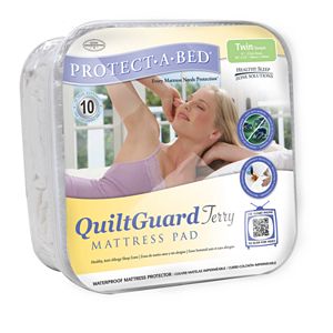 Protect-A-Bed QuiltGuard Terry Mattress Pad