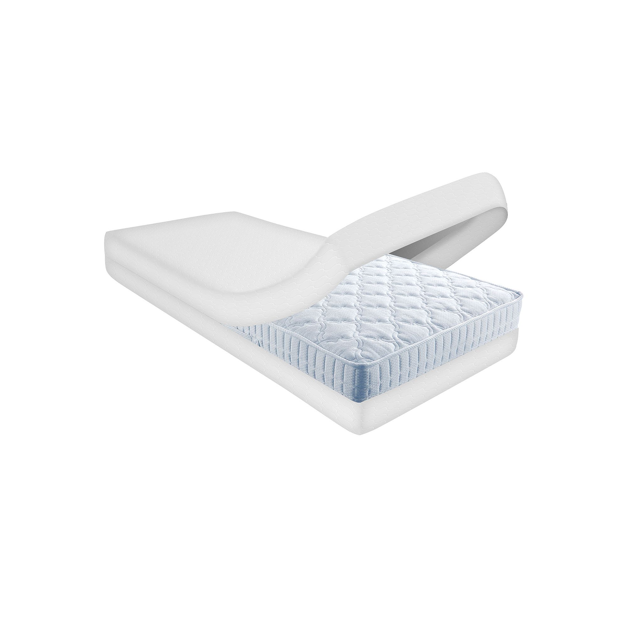 Bed Bug & Dust Mite Mattress Protector, White