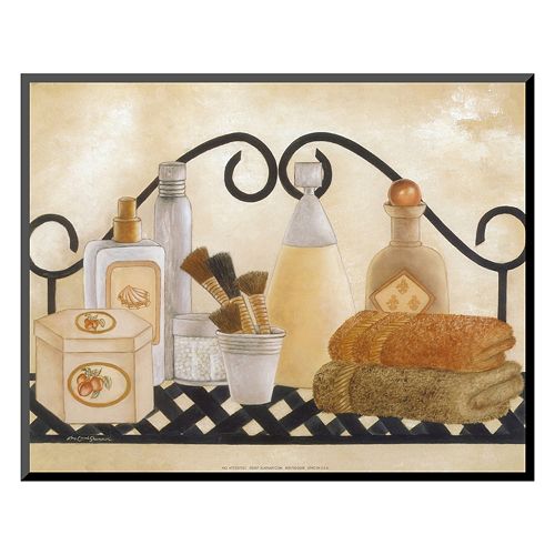 Art.com Bath Shelf II Mounted Art Print