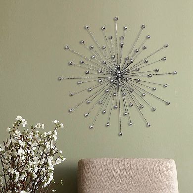 Stratton Home Decor Metallic Burst Wall Decor