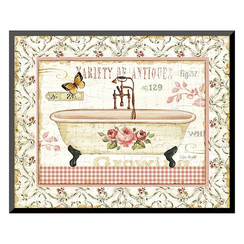 Art.com “Rose Garden III” Mounted Art Print
