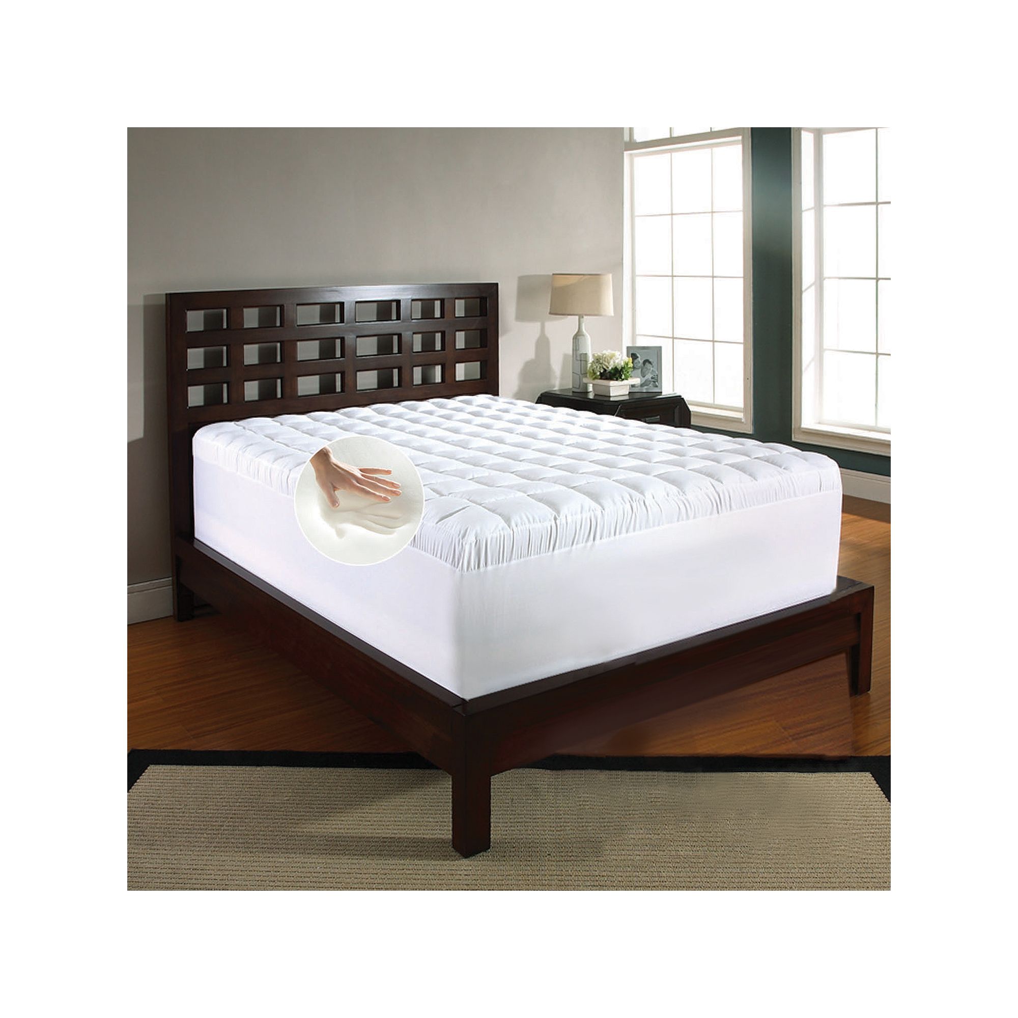 Memory Foam 2-in. Mattress Topper, Multicolor
